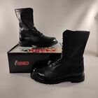 Rocky 2090 Black Leather Paraboot Military Combat Heavy Duty Boots Mens