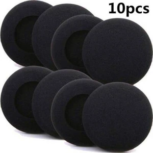 10X 2" Foam Ear Cover Cushions Foam Ear Pads Headphone Headset Disposable Covers - Picture 1 of 9