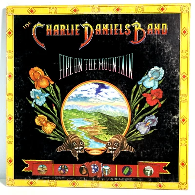 Charlie Daniels Band "Fire On The Mountain"  LP - Epic Records PE 34365-Gatefold - Image 1 of 4