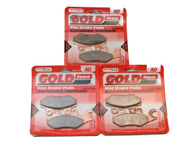 Тормозные колодки передние и задние для Kawasaki EX 300 BEFA Ninja 300 (ABS) 2014-2016 - Изображение 1 из 2