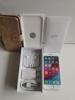 iPhone 6 en excellent état   - 128 Go-Or + Batterie+ Etui et verre trempé neufs - Photo 1/4