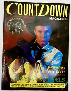 Rare Countdown Magazine magazine March 1985 Machinations Midnight Oil Phil Oakey - Picture 1 of 12