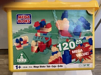Tub Of Large Plastic Blocks By early learning centre - Image 1 of 3