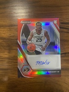 2021-22 Panini Prizm Draft Picks Red /199 McKinley Wright IV Auto