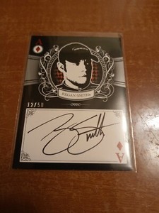 REGAN SMITH 2009 PRESS PASS MAIN EVENT AUTOGRAPH AUTO #D 12/50