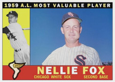 NELLIE FOX 60 MVP CUSTOM ART CARD ### BUY 5 GET 1 FREE ### or 30% OFF 12 OR MORE