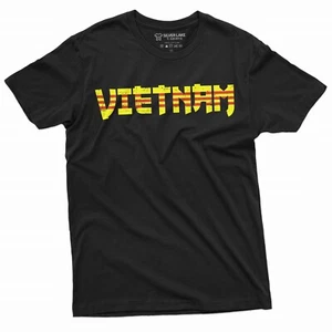 Men's Republic of Vietnam T-shirt South Vietnam Flag Coat of Arms Tee Shirt - Picture 1 of 9