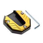 Motorcycle Bike Kickstand Extender Foot Side Stand Extension Plate Pad Part