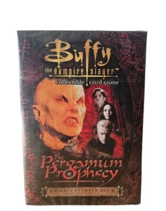 Buffy The Vampire Pergamum Prophecy Villain Starter Decks CCG Sealed 2001 - Picture 1 of 3