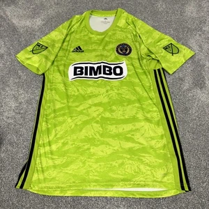 Philadelphia Union 2017-2018 Green Jersey Adidas MLS Soccer Men’s Size Large - Picture 1 of 14
