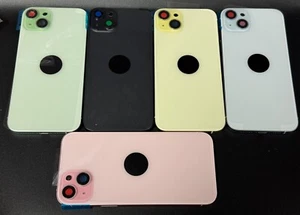 iPhone 15 Plus Rahmen Gehäuse Backcover Housing Vormontiert Premium 100% - Bild 1 von 5