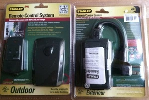 2 x Stanley Sistema de Control Remoto Receptor Exterior 50 Pies Rango - Imagen 1 de 1