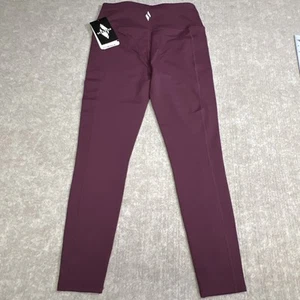 NWT Skechers GoWalk GoFlex Leggings Women’s Medium High Waisted Stretch Burgundy - Picture 1 of 7