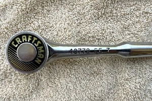 CRAFTSMAN 3/8 INCH DRIVE RATCHET NO. 43772 SERIES EE7 - Picture 1 of 5