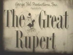 THE GREAT RUPERT 1950 SUPER 8 B/W SOUND 2 X 800FT 8MM CINE FILM FEATURE DURANTE - Picture 1 of 22