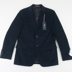 Tommy Hilfiger THFLEX Corduroy Blazer Sport Coat Jacket 38R Blue Conrad $295 - Picture 1 of 14