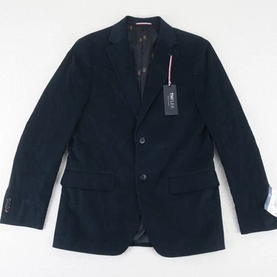 Tommy Hilfiger THFLEX Pana Blazer Abrigo Deportivo Chaqueta 38R Azul Conrad $295 Foto 1 de 4