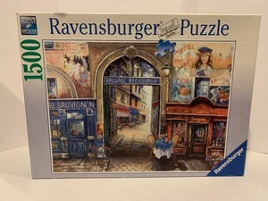 Rompecabezas Ravensburger 1500 piezas Pasaje al bistró de París Sharie Hatchett ¡Completo! - Imagen 1 de 1