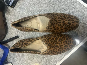 Nwob Womens Clarks Animal Print Shoe Sz 8.5 Item 1123 - Picture 1 of 8