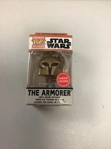 Funko Pop! Pocket Keychain Star Wars The Armorer GameStop Exclusive - Picture 1 of 4
