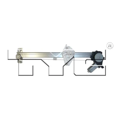 TYC 660304 Power Window Motor and Regulator Assembly For 07-11 Honda CR-V - Image 1 of 4