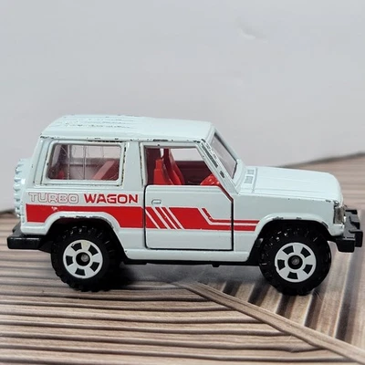 Vintage Tomica Mitsubishi Pajero Turbo Wagon, S 1/60 Tomy Japón Nº69 Foto 1 de 4
