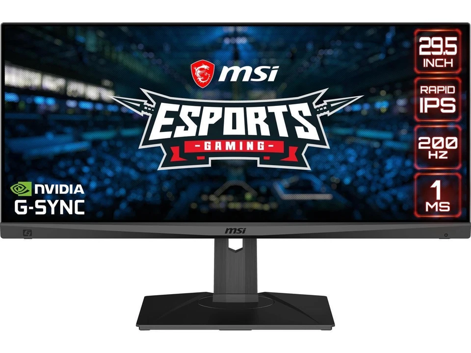 MSI 29.5" Optix MAG301RF Full HD 2560 x 1080 200Hz SS IPS 1ms (GTG) DisplayPort - Image 1 of 1