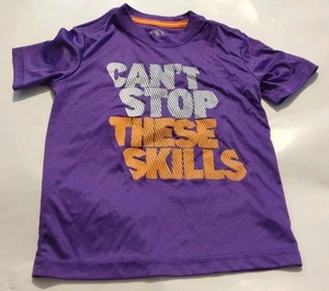athletic works girls Kids shirt Purple size xs (4-5) IN GOOD CONDITION!! - Picture 1 of 9