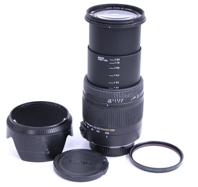 Sigma DC 18-250mm Macro OS HSM Zoom Lens f/3.5-6.3 Japan for Nikon AF DSLR - Image 1 of 4