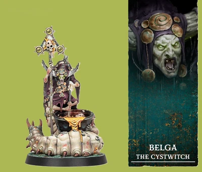 Warhammer AoS Quest Maggotkin of Nurgle Belga the Cystwitch pedido anticipado 13/12 Foto 1 de 2