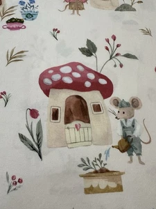 Pottery Barn Kids Mice & Friends Organic Twin Sheet Set No Pillowcases - Picture 1 of 13