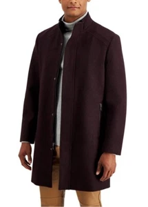 Men’s Inc International Concepts Kylo Top Coat Burgundy Macy’s NEW WITH TAGS! - Picture 1 of 12