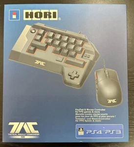HORI Tactical Assault Commander KEYPAD-TYPE per PS4/PS3/PC Nero Usato PS4-069E - Foto 1 di 10