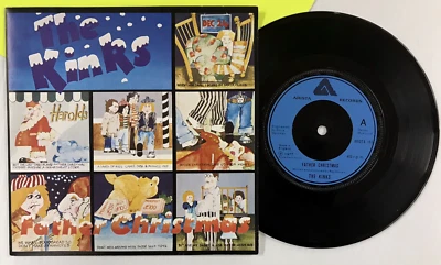 The KINKS Father Christmas/Prince Of Punks (1977) UK 45 *EXCELLENT Vinyl* #3896 Foto 1 de 3