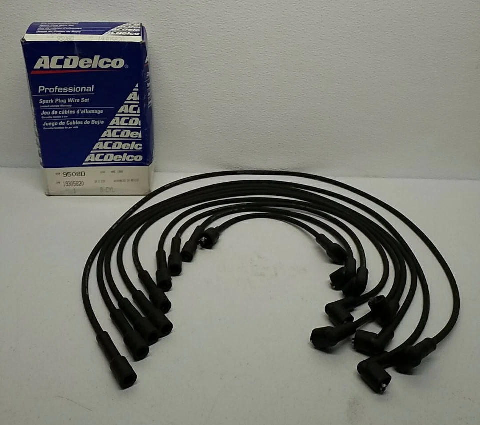 9508D ACDelco Spark Plug Wire Set – Premium 7mm High-Performance Ignition Cables - Image 1 of 4