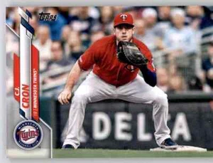 2020 Topps Series 1 CJ Cron Base Card MLB PWE Set Break Angels #154 - Picture 1 of 2