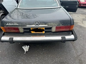 1972-1989 MERCEDES R107 450SL GENUINE CONVERTIBLE TRUNK LID COVER BLACK OEM - Picture 1 of 3