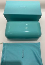 Tiffany & Co. CUSTODIA CASE FODERO OCCHIALI DA VISTA O DA SOLE BAG ASTUCCIO NEW