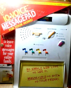 NASDAQ IQ~Voice Powered Technology IQ-Voice Message Pad For Home or Office 1995 - Picture 1 of 12