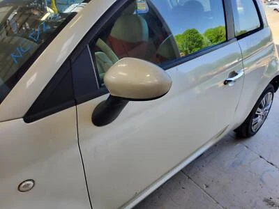 Б/у зеркало левой двери подходит: 2013 Fiat 500 электрический окрашенный корпус с слепой зоной - Изображение 1 из 4