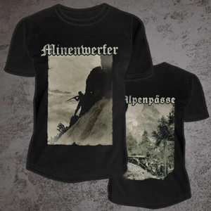 Minenwerfer - Alpenpässe Shirt (Darkthrone, Immortal, Satyricon) - Bild 1 von 1