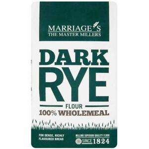 Marriages Dark Rye Flour - 1kg