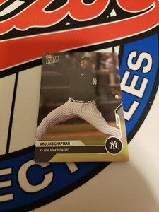 2020 TOPPS NOW ROAD TO OPENING DAY RTOD CARD NEW YORK YANKEES AROLDIS CHAPMAN