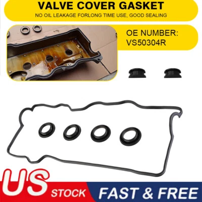 Juego de juntas de cubierta de válvula para Toyota RAV4 1996-2000 2,0 L DOHC - VS50304R Foto 1 de 4