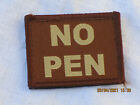 No Pen Blood Group Patch,No Penicilin,Unit Id Patch,Hook And Loop Fastener,Braun