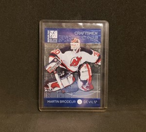 Martin Brodeur 1998 DONRUSS ELITE CRAFTSMAN Card - 1702/2500