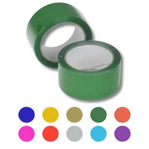 Cinta de embalaje cinta adhesiva cinta de embalaje cinta de embalaje colorida 6 x 50 mm x 66 m - Imagen 1 de 35