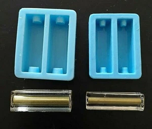 Silikonform Sierra and Slimline 2-Hohlraum Stift Rohling Gießen Tube-in - Bild 1 von 9