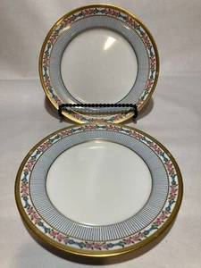 Christian Dior Dior Rose Salad plate 8-1/4" Excellent Condition. Set Of 2 - Picture 1 of 7