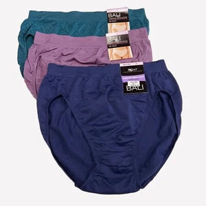 Bali Comfort Revolution Hi-Cut Panty 6/7 NWT M/L 303J 3 PACK - Picture 1 of 7